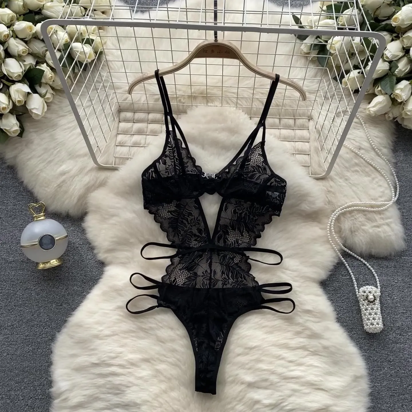 Palmer Mesh Lace Lingerie