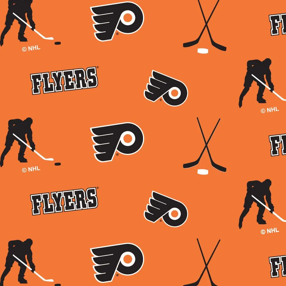 Philadelphia Flyers - NHL Fleece Print - Logo