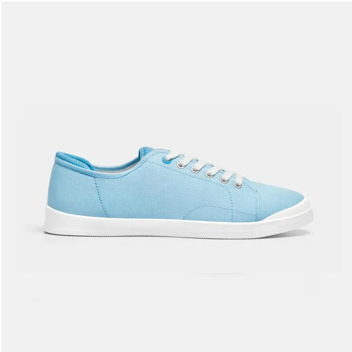 Pure Colour Low-top Canvas Sneakers