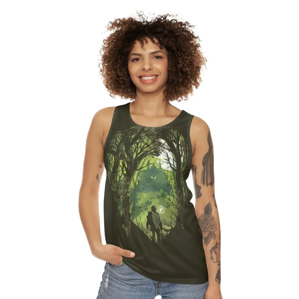 "It's Dangerous to Go Alone" Unisex Gamer Tank Top