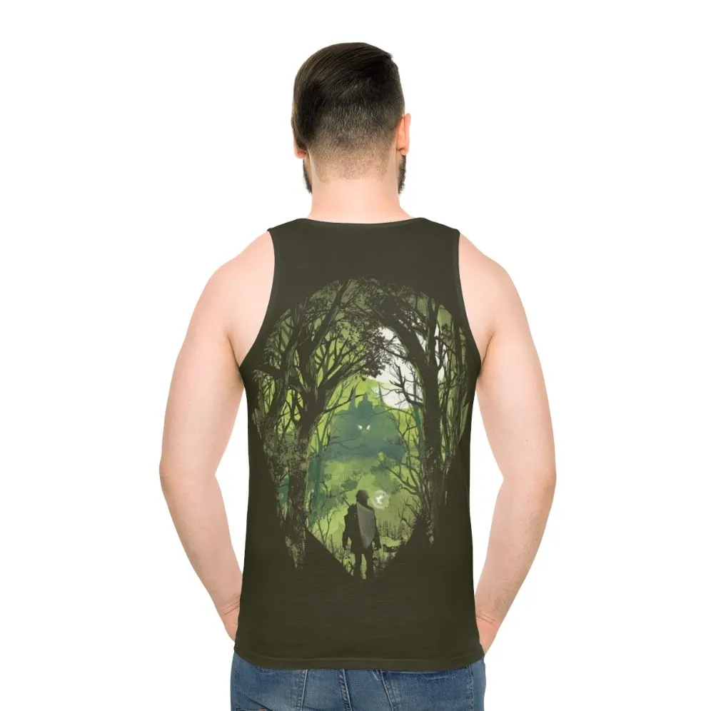 "It's Dangerous to Go Alone" Unisex Gamer Tank Top