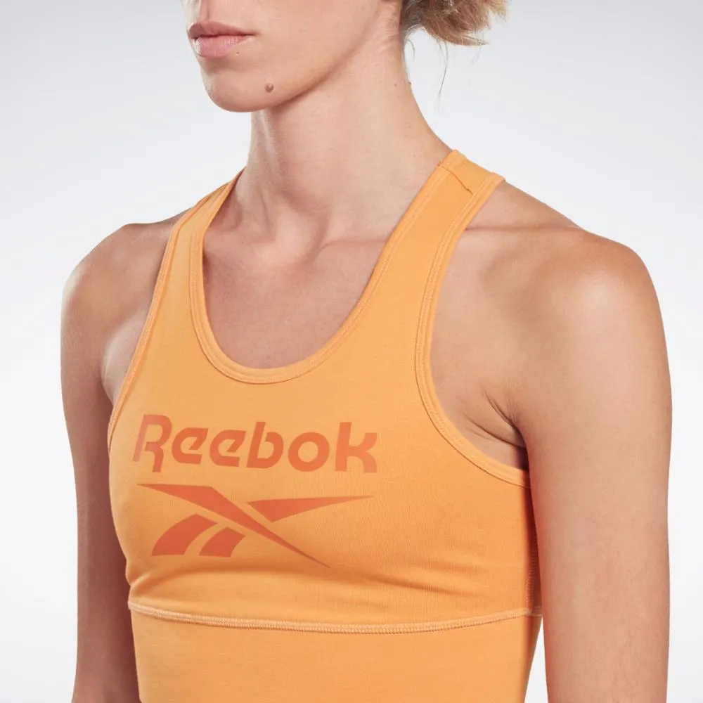 Reebok Apparel Women Reebok Identity Sports Bra PEAFUZ