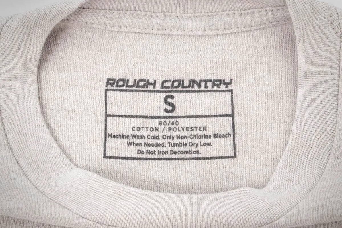 Rough Country T-Shirt - Logo - Grey - MD