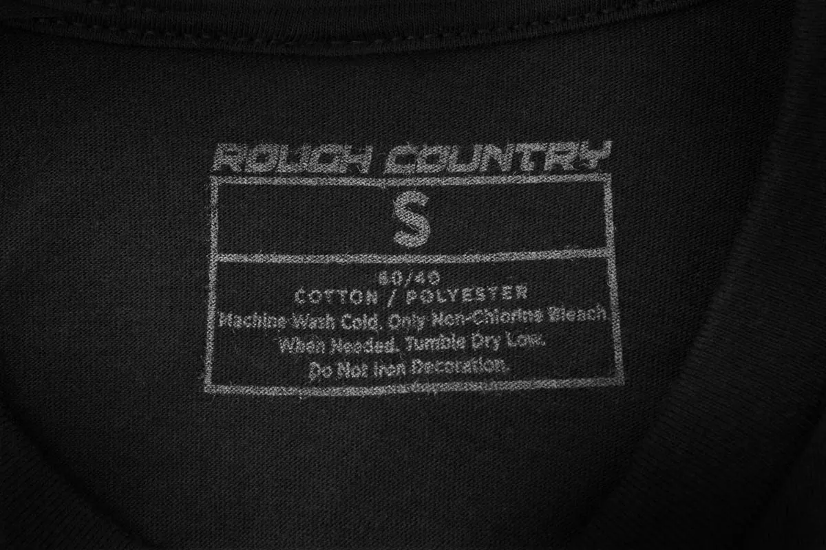 Rough Country T-Shirt - Pattern - Black - SM