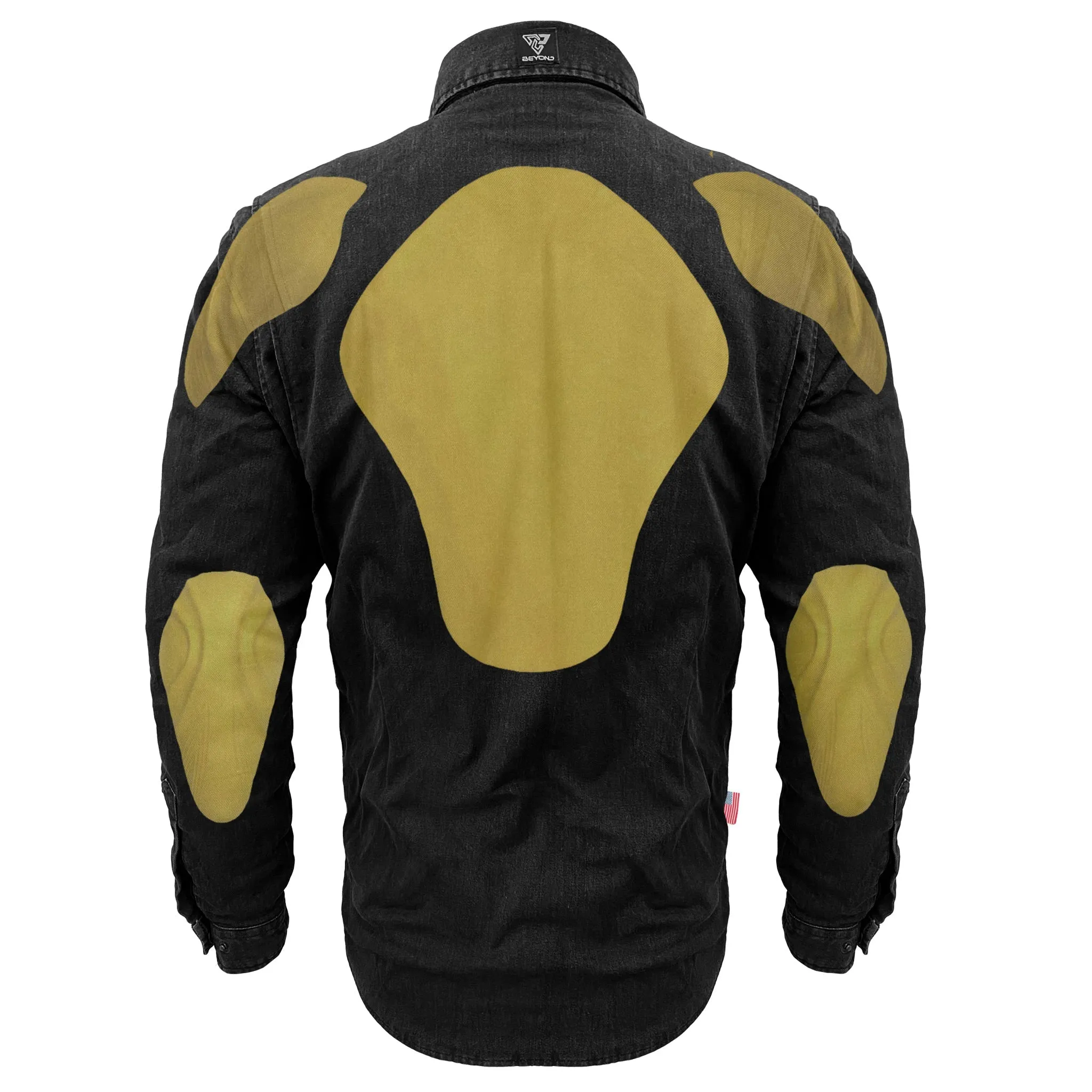 SALE Protective Jeans Jacket - Black with Pads