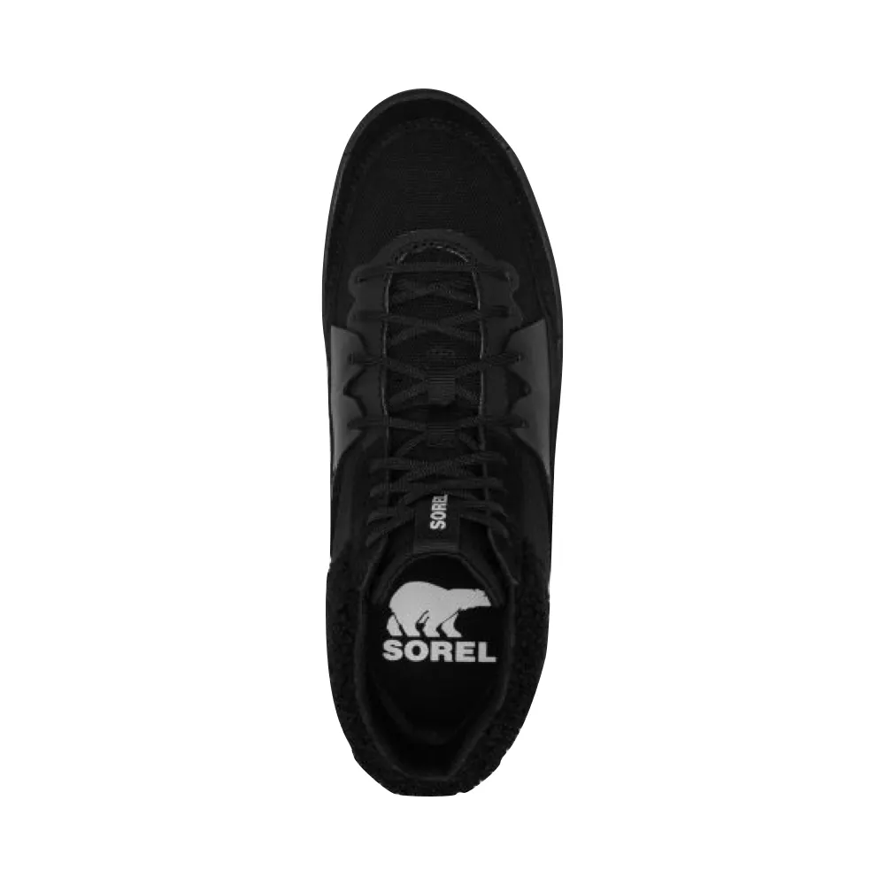 Sorel Women's ONA 503 Mid Cozy Waterproof Sneaker Boot (Black/Black)