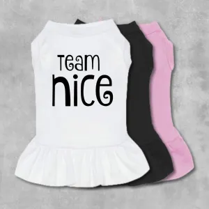 Team Nice Pet Dress