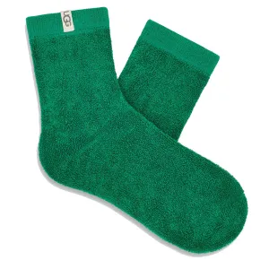 UGG DROPLET RAINBOOT SOCK EMERALD