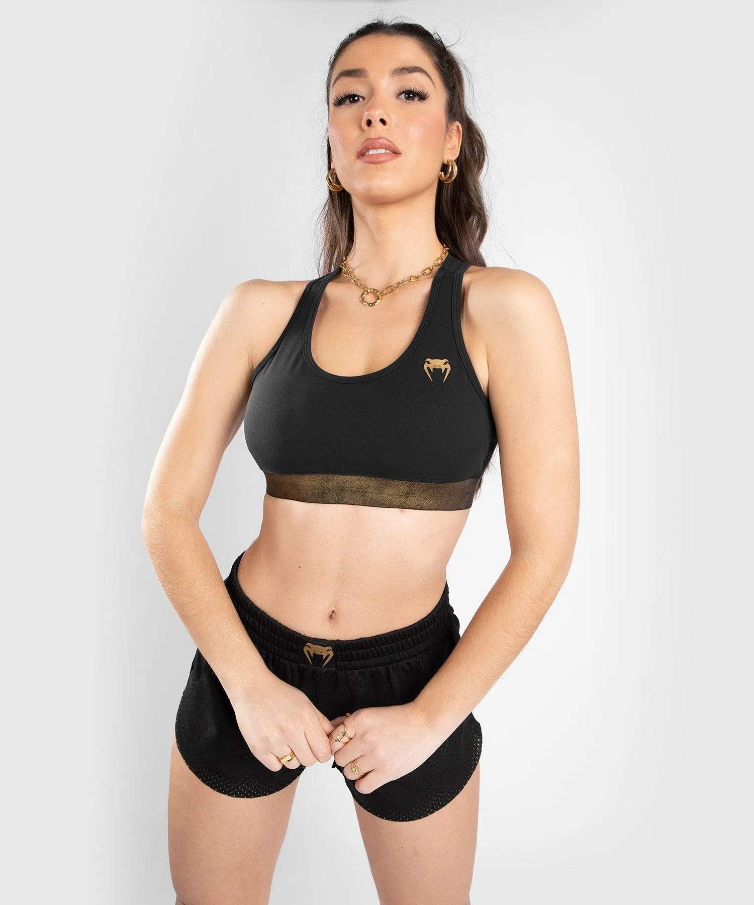 Venum Lightning Sport Bra - Black/Gold