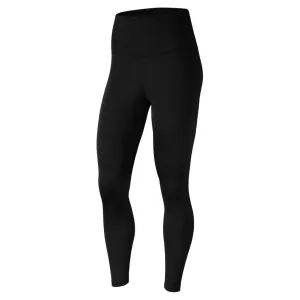 Women's 7/8 Yoga Tights Black and Dark Smoke Grey