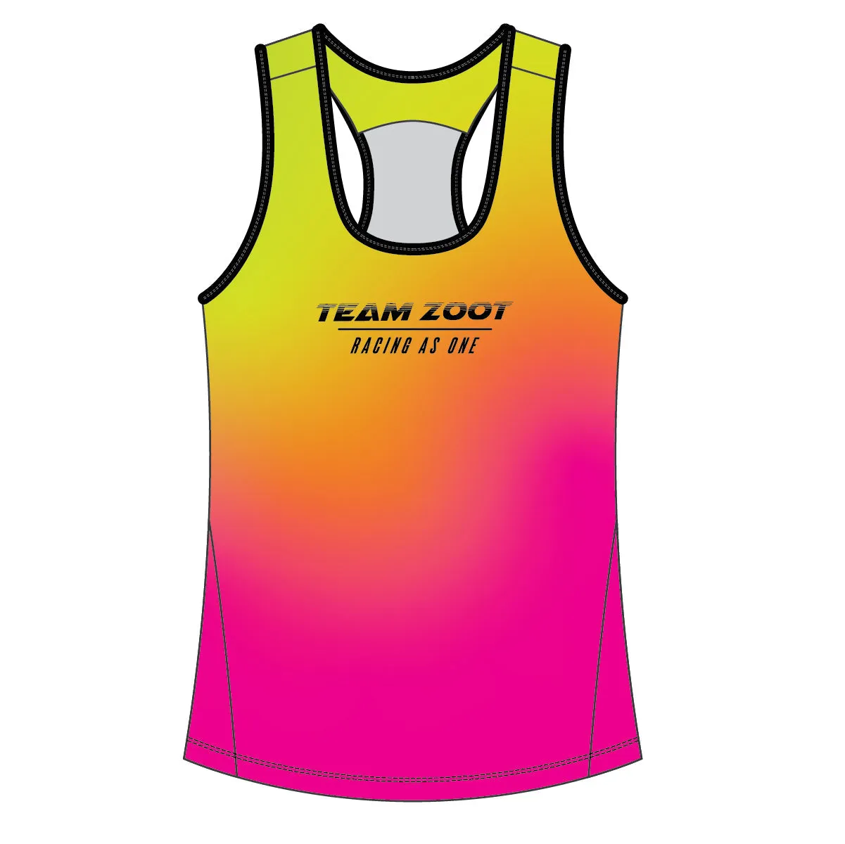 Womens LTD Run Singlet - Racing as One