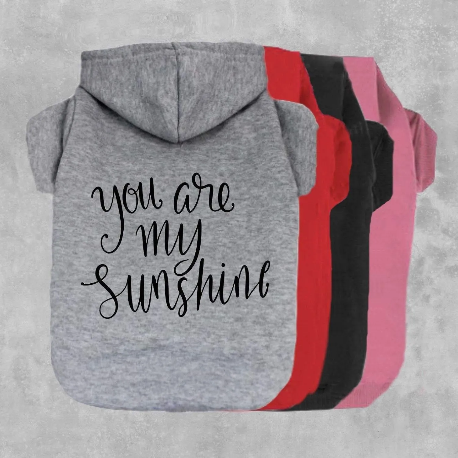 You Are My Sunshine Pet Hoodie